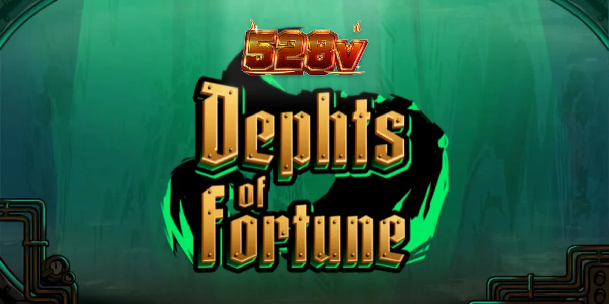 Interface do slot Depths of Fortune com temática steampunk subaquática